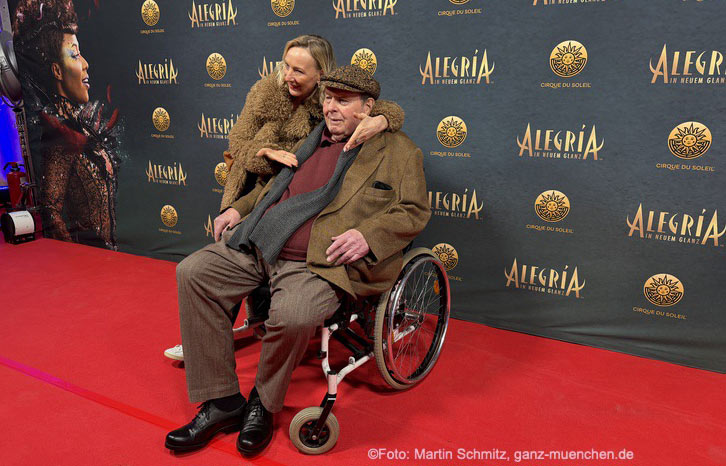 Ottfried Fischer bei der Alegria Premiere des Cirque du Soleil am 05.02.2026 (&copy;Foto: Martin Schmitz)